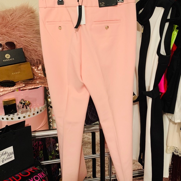 Mid Rise Straight Fit Trouser Pants - Picture 4 of 5